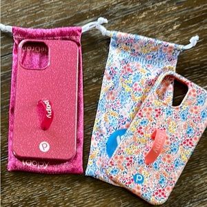 Set of two iPhone 12 Pro Max Loopy cases